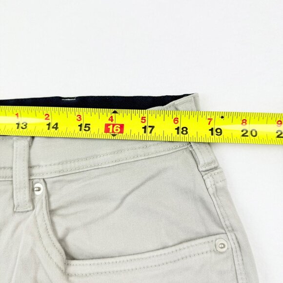 Elliot Mulryan Men's Stretch Flat Front Straight Leg Grey Chino Pants 38x32 NWT - Picture 9 of 12